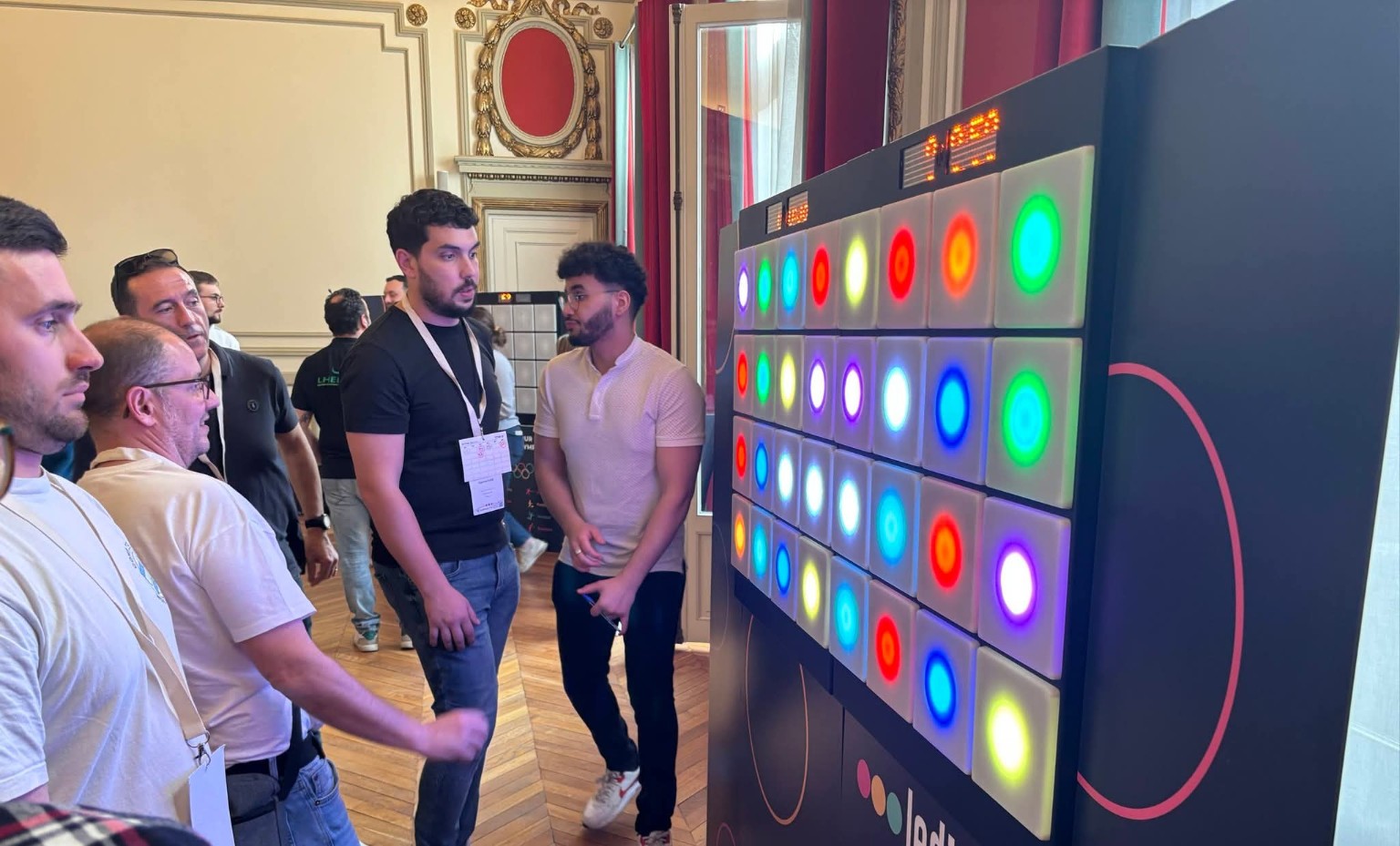 Animation interactive IMPACTO avec un groupe de participants